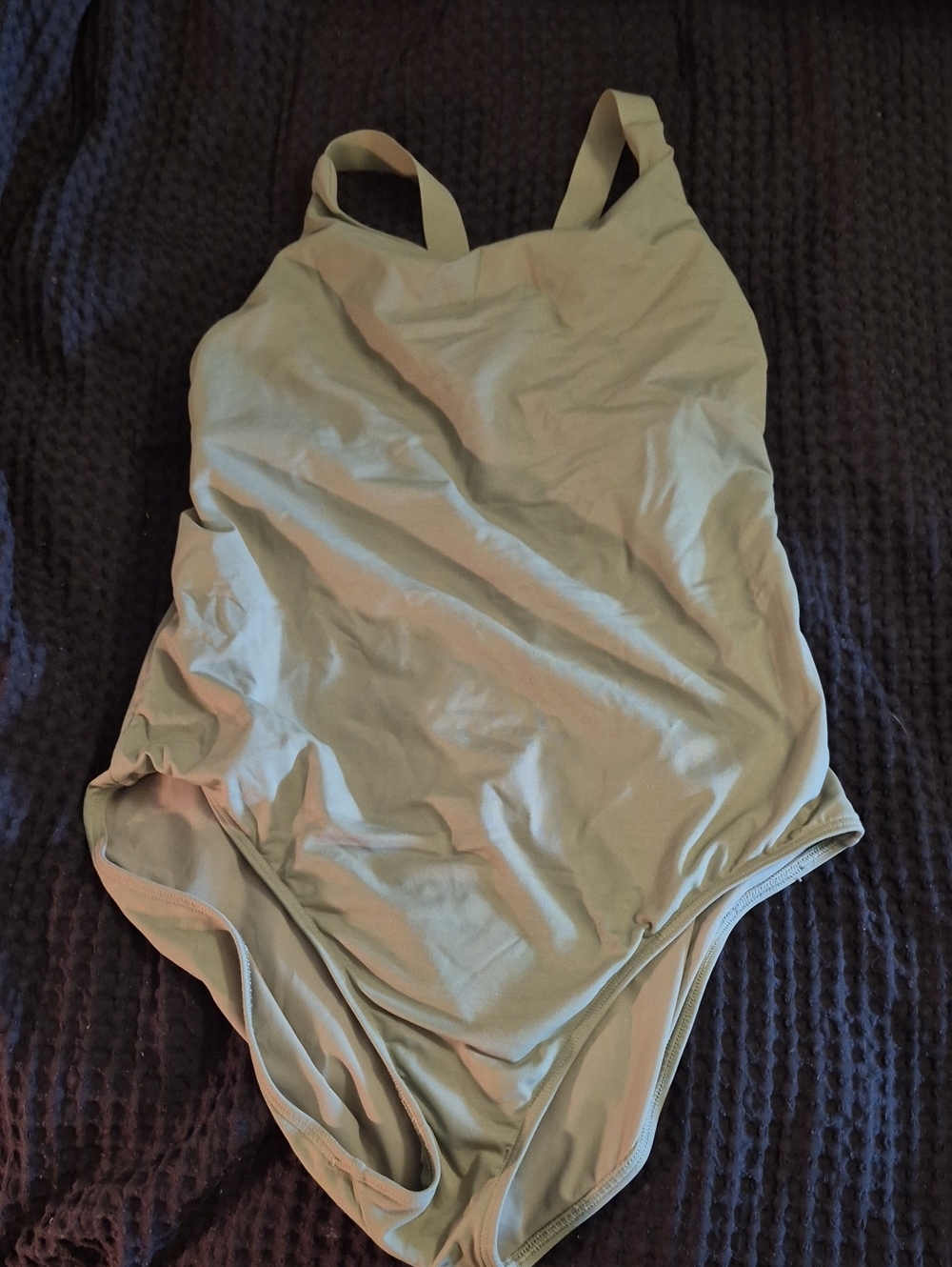 Athleta Palm One-Piece Swimsuit in Sage